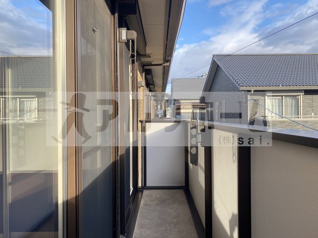 ソレイユドゥのバルコニー