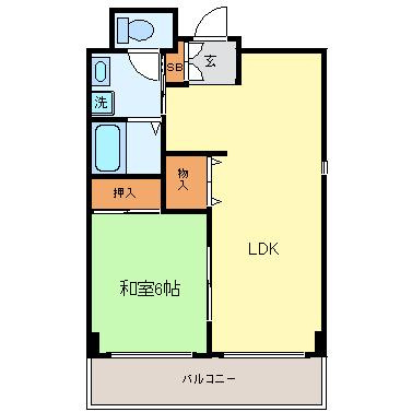【間取り】 | ラフィネ淀川