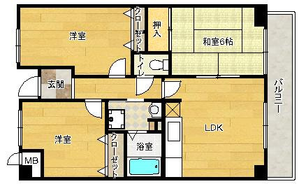 【間取り】 | ミツヤパークウエスト