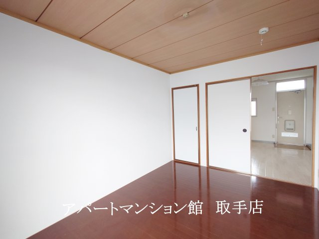 ムカイハラハイツAの寝室