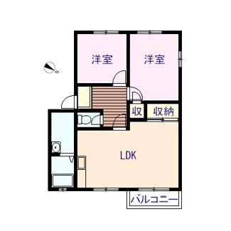 【間取り】 | グリーンハイツ・イナモト