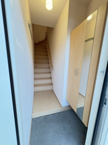 プレジオの玄関