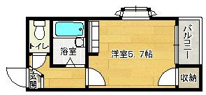 【間取り】 | ホープ野江