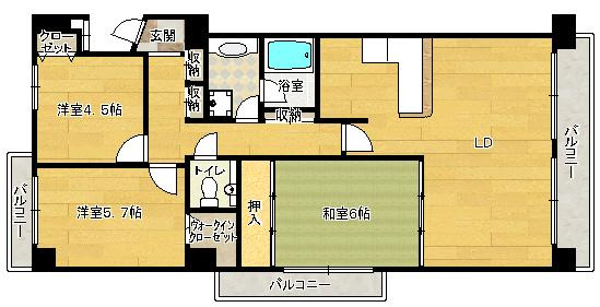 【間取り】 | パードレ関目