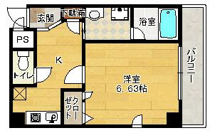 【間取り】 | ジュネス関目高殿