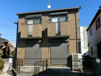 【外観】 | ＫＳリバレッジ | Ｋ・Ｓリバレッジ　軽量鉄骨2階建て　南西向きで日当たりのよい物件です