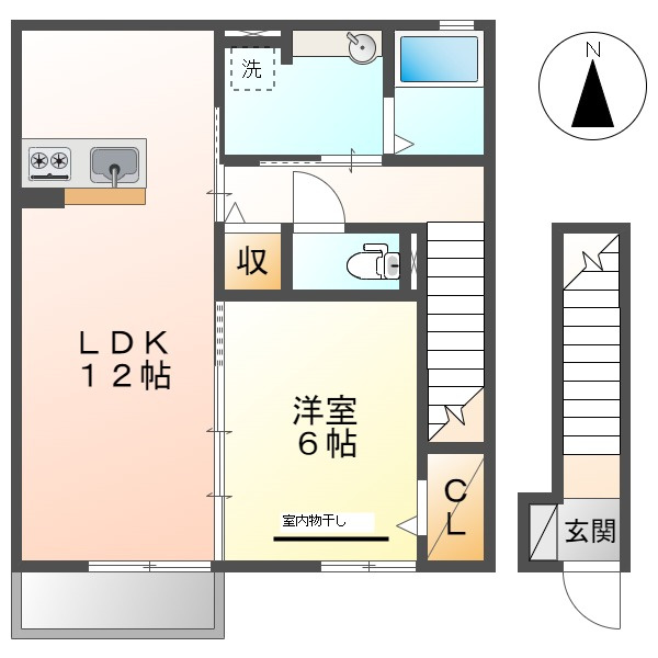 ソンリッサＳの間取り