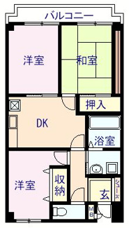 【間取り】 | パークアベニュー中井