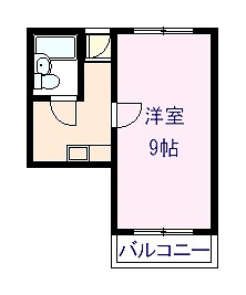 【間取り】 | パルハイツ久米田
