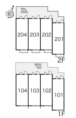 【区画図】 | 冬月花Ⅱ