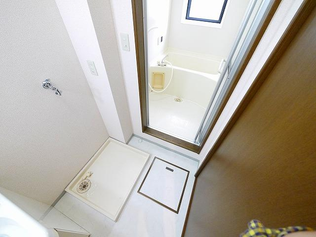 パセオブルージュの設備|室内洗濯機置き場があります