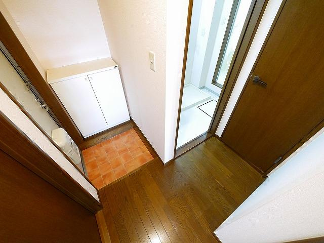 パセオブルージュの玄関|ゆったりとした玄関です