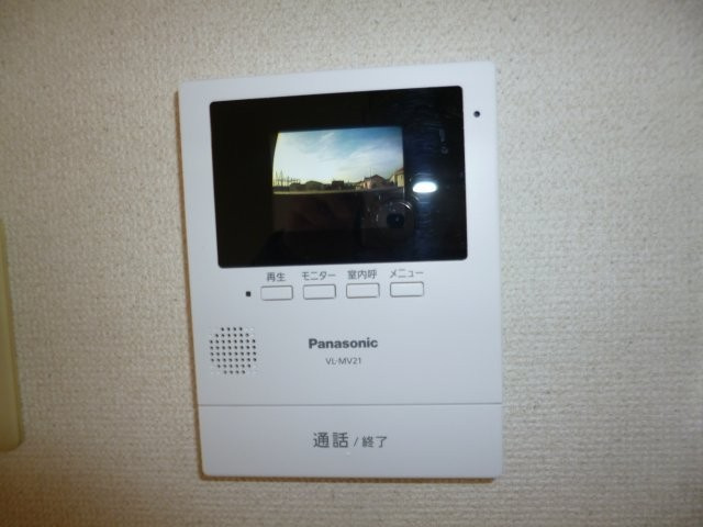 倉敷市老松町５丁目のアパートのセキュリティ|ＴＶインターホン