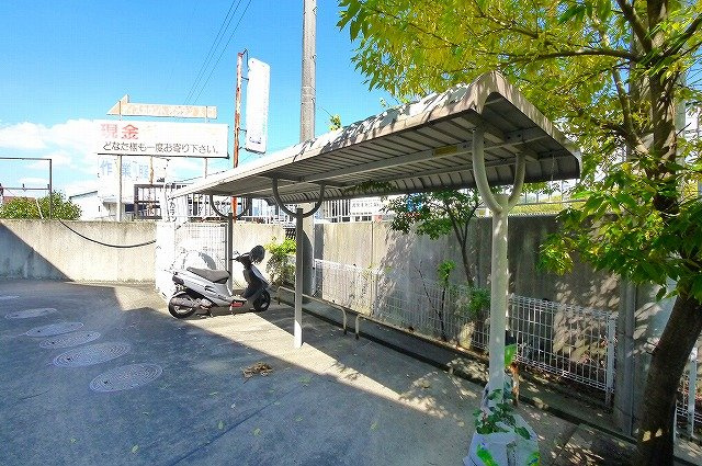 フレボナールのその他共用部分|駐輪場です