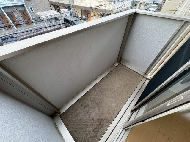 パインⅡのバルコニー