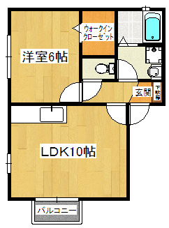 パインⅡの間取り