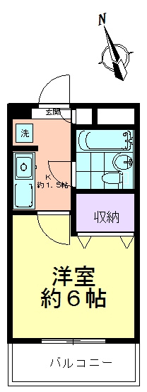 ＫＮマンションの間取り