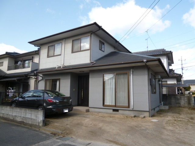 倉敷市福島の一戸建ての外観