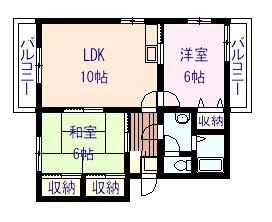 【間取り】 | エクシード岸和田C棟