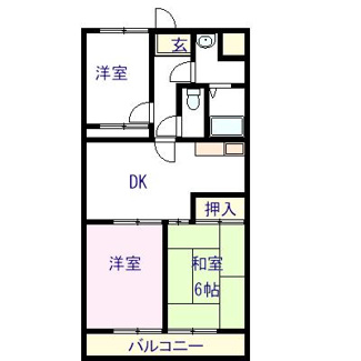 【間取り】 | グランドール岸和田