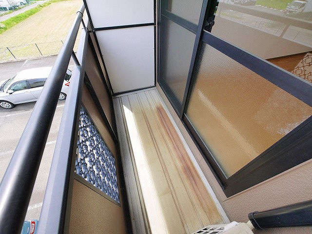 フルール22のバルコニー|落ち着いた時間を過ごせるバルコニーです