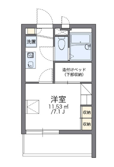 【間取り】 | ベレオＭ