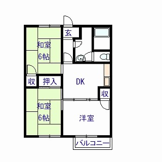 【間取り】 | グレースMITA Ⅰ
