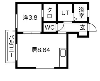 ミウ月が丘の間取り