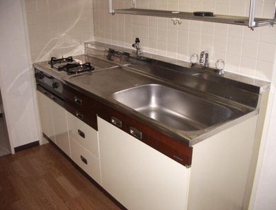 【キッチン】 | 初台パークサイドハイツ | 便利な2口システムキッチン