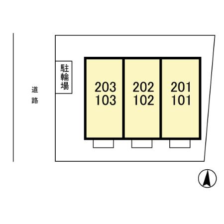 ベルハイムの区画図