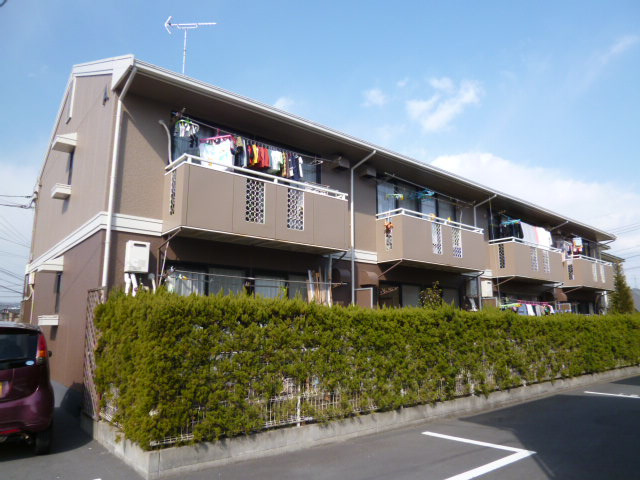 倉敷市福島のアパートの外観