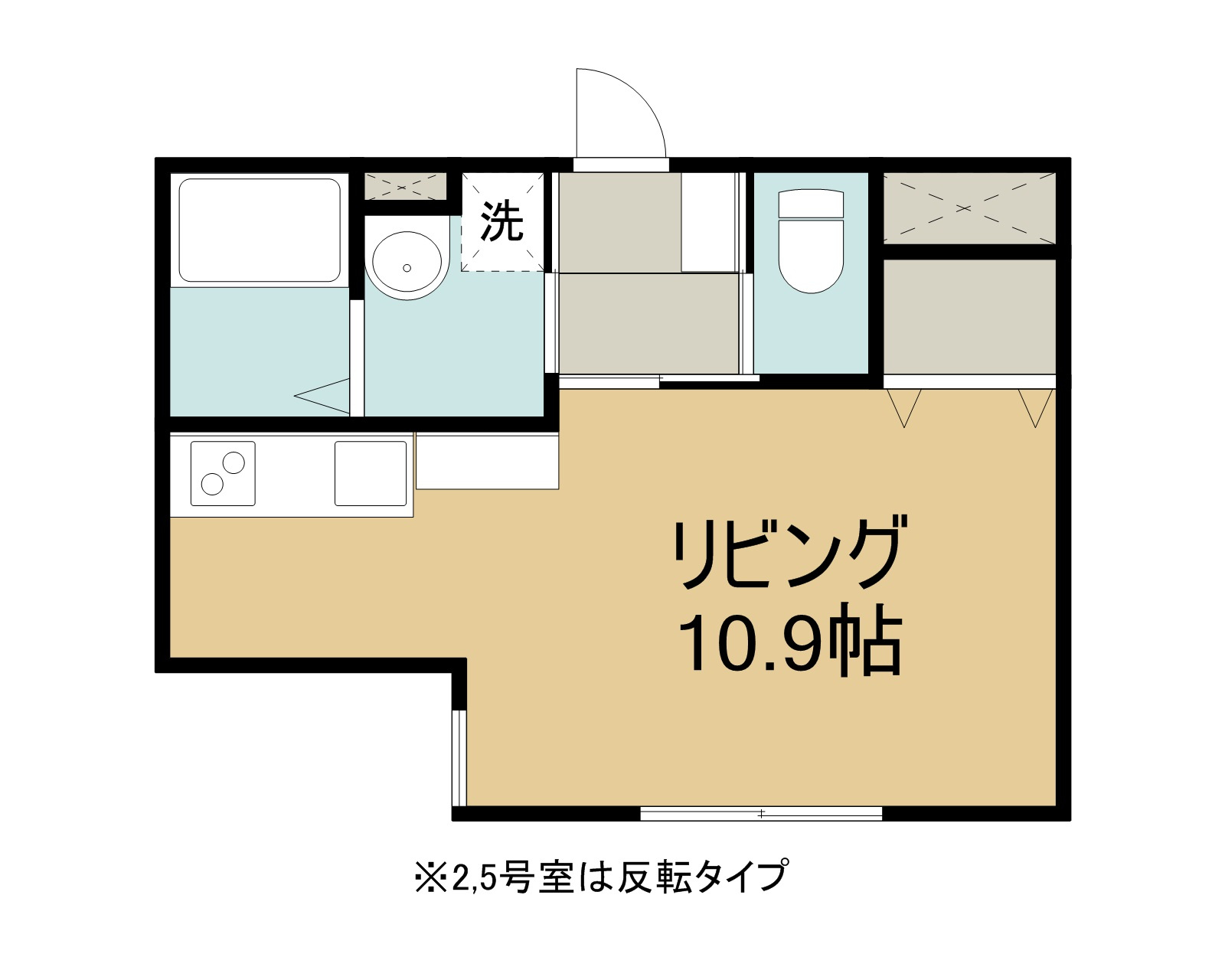assurance本町通（アシュランス本町通）の間取り