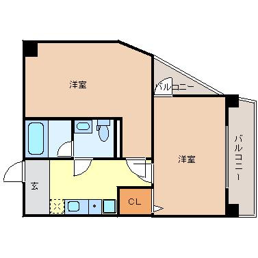 【間取り】 | アパートメント21