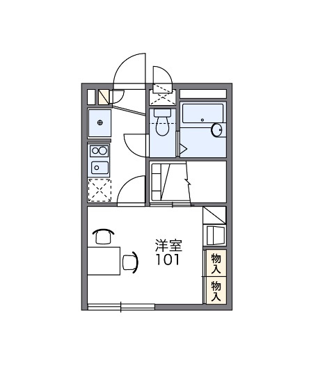 【間取り】 | フォレ　タキノイ