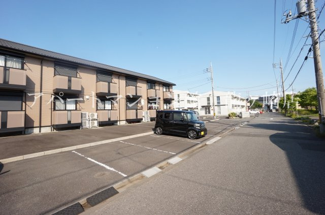 パークサイド松ヶ丘の駐車場