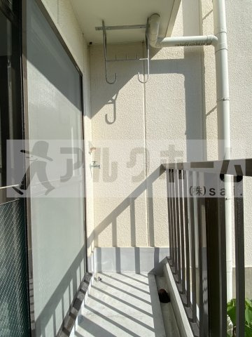 ビューハイム西村のバルコニー