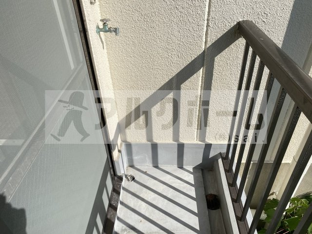 ビューハイム西村のバルコニー