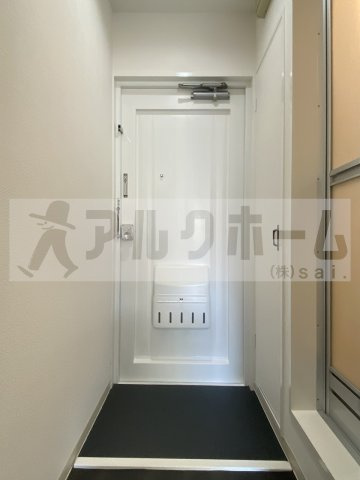 ビューハイム西村の玄関