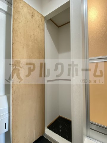 ビューハイム西村の玄関