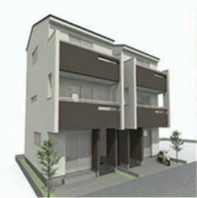 【外観パース】 | 板橋区板橋4丁目建築条件付き売地A区画 | ★富士屋不動産なら仲介手数料無料です★