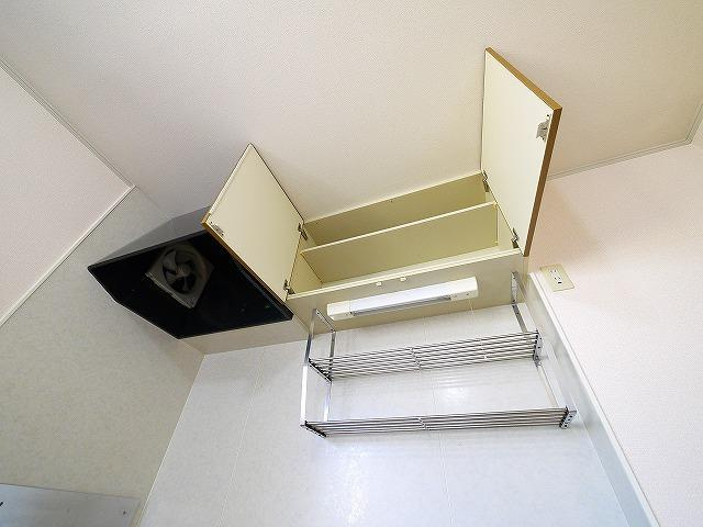 サンリッチのキッチン|換気扇がありますのでお料理も快適です