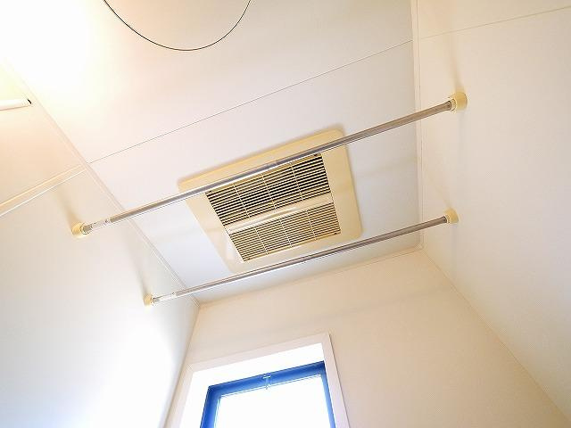 サンリッチの設備|浴室乾燥機付きです