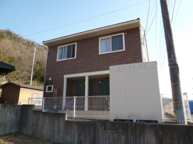 小田郡矢掛町小林のテラスの外観