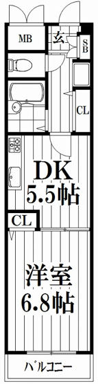 【間取り】 | ファミール吉田Ⅲ