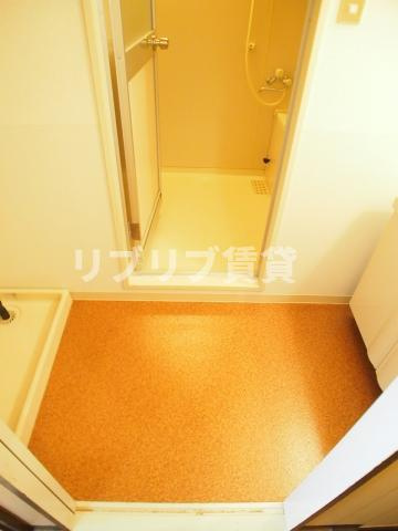 フジタマンションの洗面所