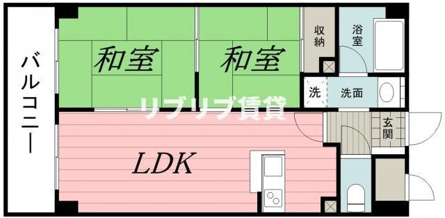 フジタマンションの間取り