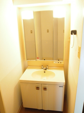 フジタマンションの洗面所