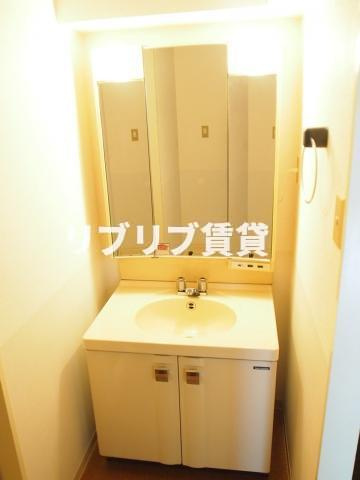 フジタマンションの洗面所