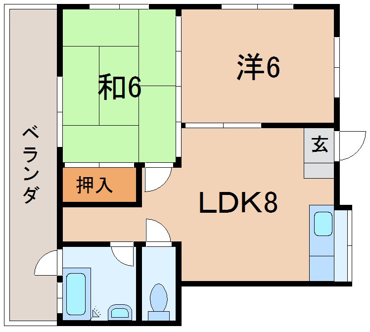 メゾンひとしの間取り