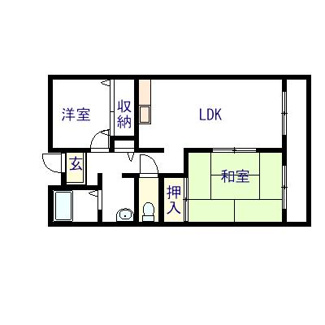 【間取り】 | ジョイフル久米田